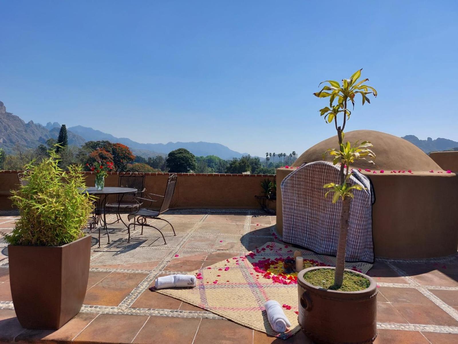 Hotel Real Del Valle テポストラン エクステリア 写真